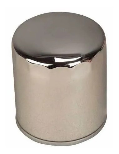 filtro de aceite champion para moto acabado cromado cof074c