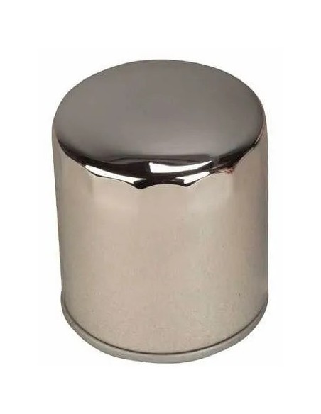 filtro de aceite champion para moto acabado cromado cof074c