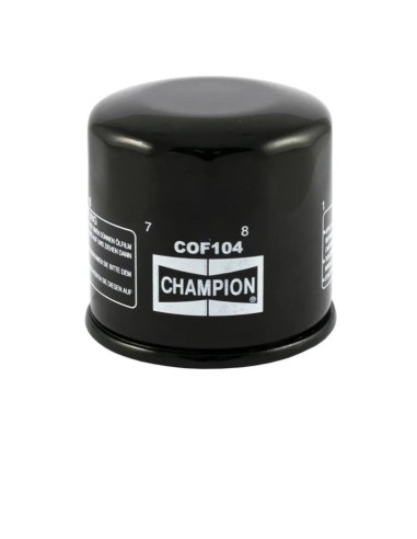filtro de aceite champion para moto cof104