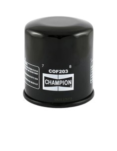 filtro de aceite champion para moto cof203
