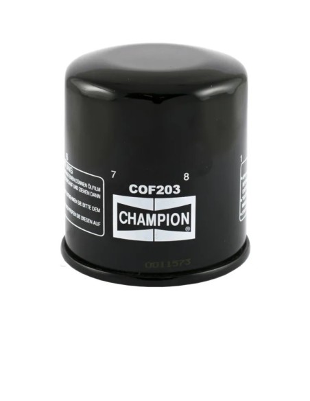 filtro de aceite champion para moto cof203