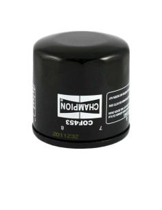 filtro de aceite champion para moto cof453