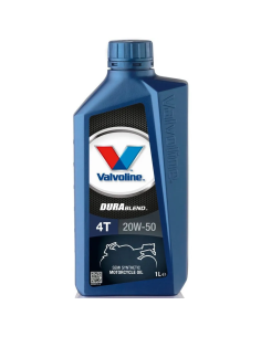Aceite motor moto 4T Valvoline DuraBlend 20W-50 1 L (ref. 908715) JASO MA2