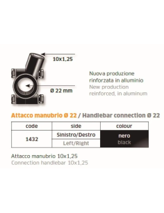 Brida Para Espejo Manillar 22 M10X125 - FAR1432