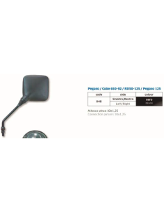 Espejo Far Aprilia Pegaso - Cube-Rx Izq -Der - FAR848