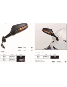 Espejo R1-R6 Izq. Carbono - FAR6717