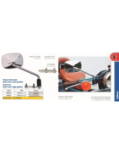 Espejo Vespa Universal Izq - FAR6980K