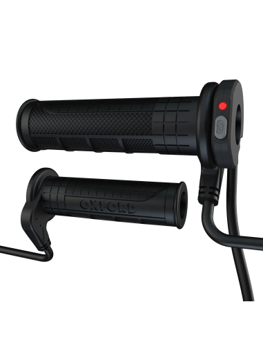 Puños calefactables moto Oxford HotGrips Advanced Integrated Touring EL398 22 mm