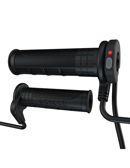 Puños calefactables moto Oxford HotGrips EL399 Touring 22 mm con controlador y 5 niveles