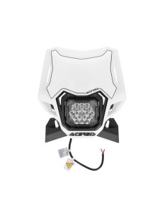 faro led acerbis vsl lumen x 0027411 237 universal enduro mascara delantera