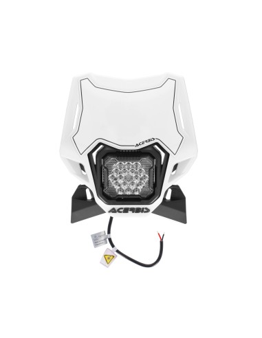 faro led acerbis vsl lumen x 0027411 237 universal enduro mascara delantera