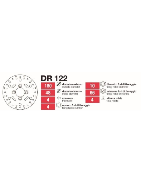 discos de freno delt yamaha bw spy dr122