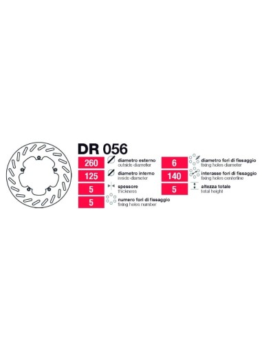 disco grimeca delt piaggio x8 x9 dr056