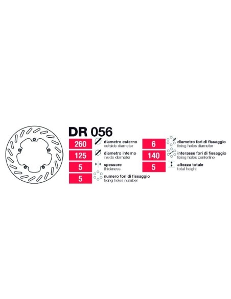 disco grimeca delt piaggio x8 x9 dr056