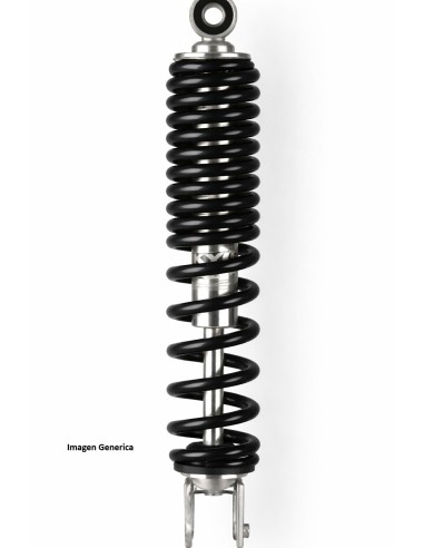 pareja amortiguadores traseros twin tube reemplazo estandar honda vision wave 110i negro