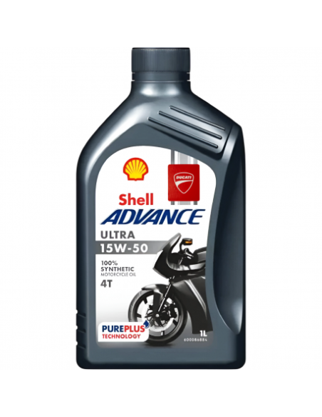 aceite motor moto ducati 4t shell advance ultra 15w 50 1l 550053587 jaso ma2 api sn