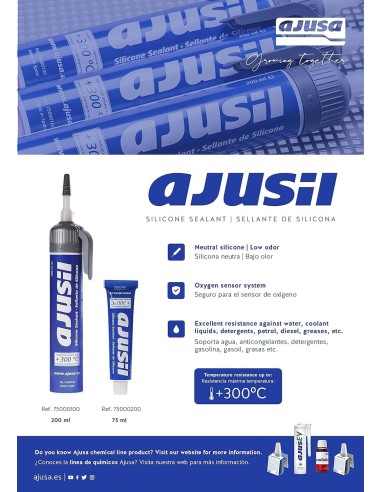 silicona para sellado ajusa embase 200cc 75000100
