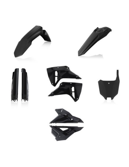 kit plasticos completo acerbis 0026821 090 negro para honda crf 250rx 450rx 2025 2026
