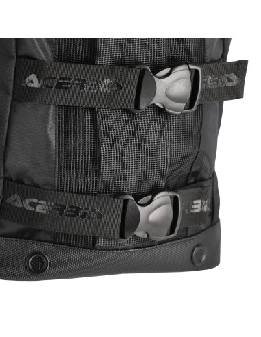 mochila moto acerbis shadow logo 38l negra 0026012 090 enduro off road