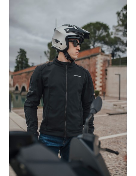 chaqueta acerbis ce x town color azul 0025644 248