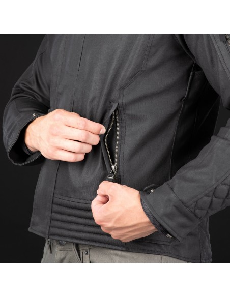 chaqueta oxford hardwick ms color negro tm230101