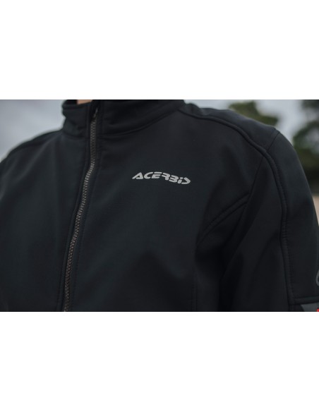 chaqueta acerbis ce x town color negro 0025644 090