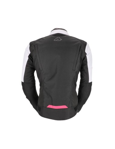 chaqueta acerbis ce x street lady negra y rosa 0024503 723