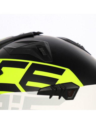 casco acerbis jet aria graphic sport 22 06 color negro y amarillo fluor mate 0026602 457