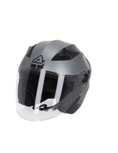 casco jet acerbis firstway 2 0 homologacion 22 06 gris 0025424 070