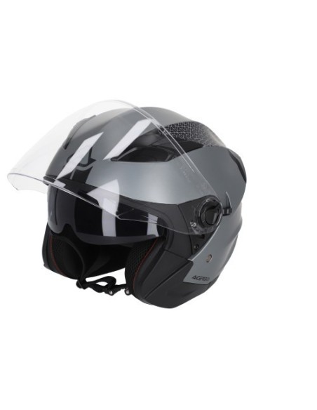 casco jet acerbis firstway 2 0 homologacion 22 06 gris 0025424 070