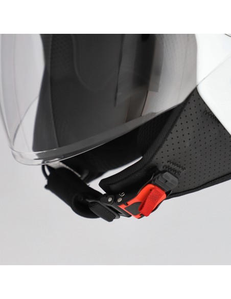 casco acerbis jet modelo brezza 22 06 blanco 0026061 031