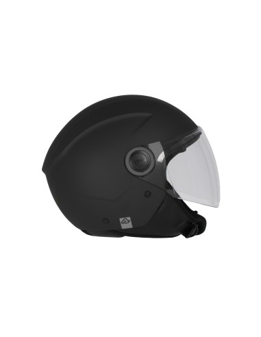 casco acerbis jet modelo brezza 22 06 negro 0026061 091