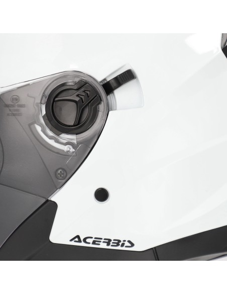 casco jet acerbis firstway 2 0 22 06 0025424 con visor solar para moto road