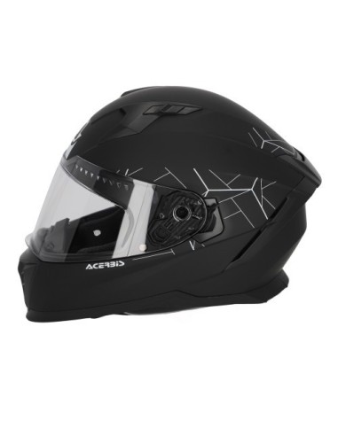 casco integral acerbis x way homologacion 22 06 negro 0025402 090