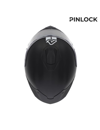 casco integral moto acerbis tarmak x fibra ece 22 06 color negro 0027315