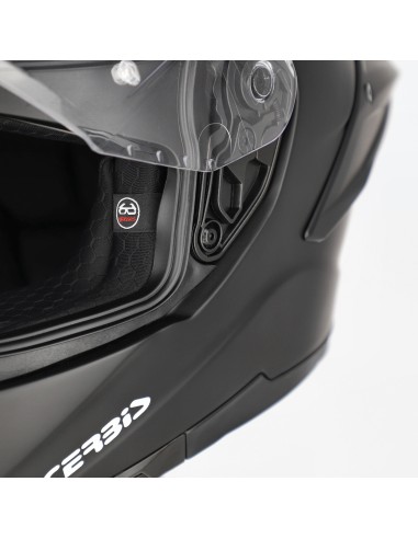 casco integral moto acerbis tarmak x fibra ece 22 06 color negro 0027315