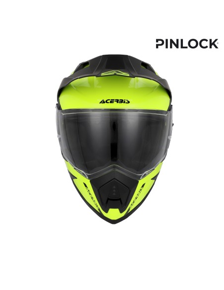 casco integral acerbis assault amarillo carretera y off road 0026643 063
