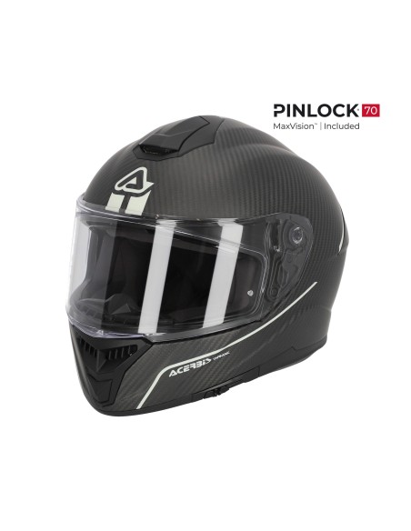 casco integral acerbis tarmak 22 06 negro y gris 0025313 319