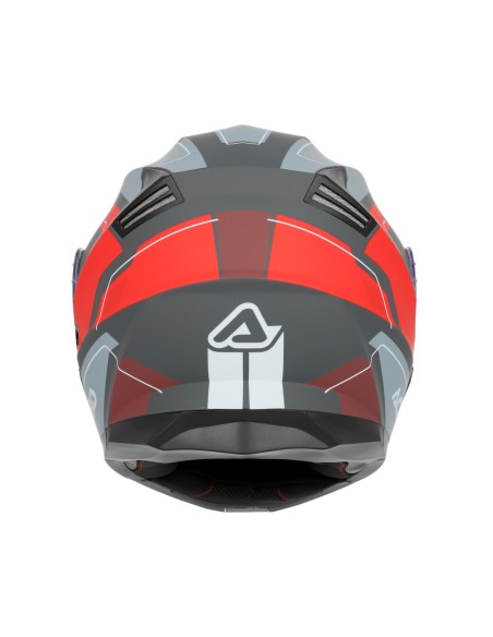 casco acerbis serel 22 06 gris y rojo 0025201 295