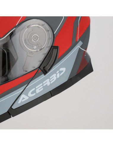casco acerbis serel 22 06 gris y rojo 0025201 295