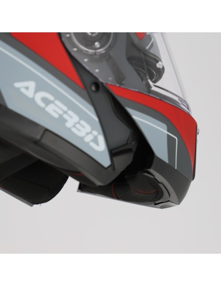 casco acerbis serel 22 06 gris y rojo 0025201 295