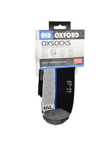 calcetines termicos oxford thermal negros ca840