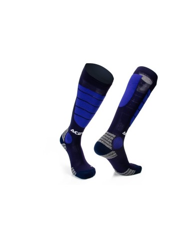 calcetines acerbis impack azul 0021633 040