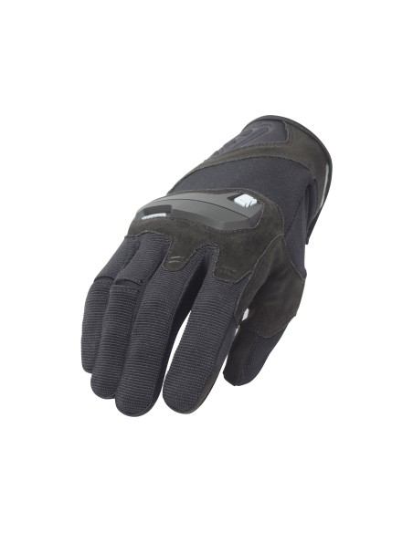 guantes moto acerbis ce x street 0024019 negro touring road con certificacion ce