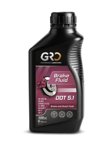 liquido de frenos para moto brake fluid dot 5 1 0 5ml gro 9030386