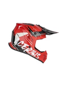 casco acerbis off road junior profile color rojo y negro 0025401 349 2