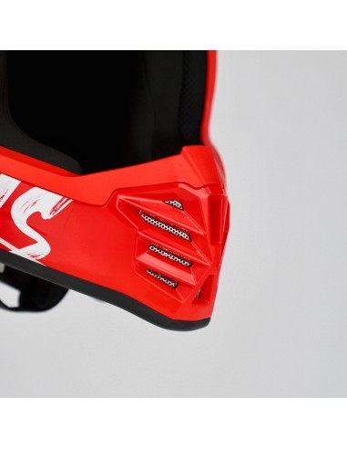 casco acerbis off road junior profile color rojo y negro 0025401 349