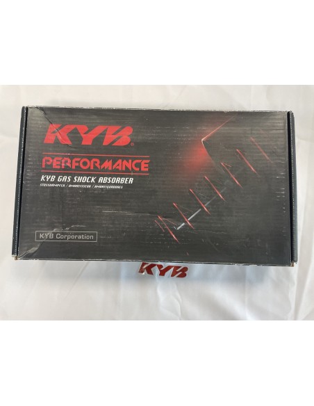 amortiguadores traseros kyb gas para honda pcx 2012 2017 rojo