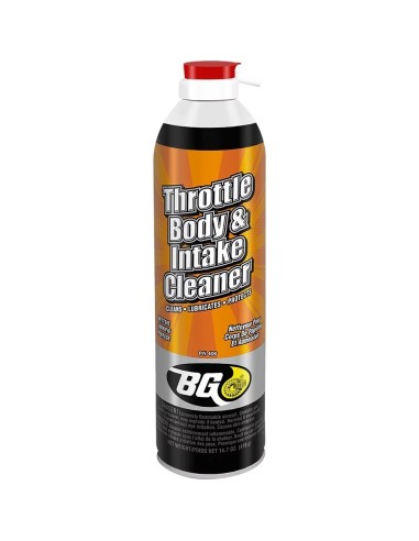 limpiador descarbonizador carburador y cuerpo de admision bg products 360 gramos
