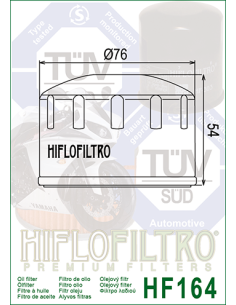 filtro de aceite hf 164 hiflofiltro 2